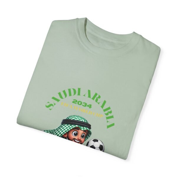 Unisex Garment-Dyed Soccer T-Shirt - Saudi Arabia 2034 FIFA World Cup - Image 31