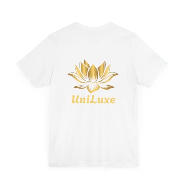 Uniluxe - Unisex Jersey Short Sleeve Tee - Image 4
