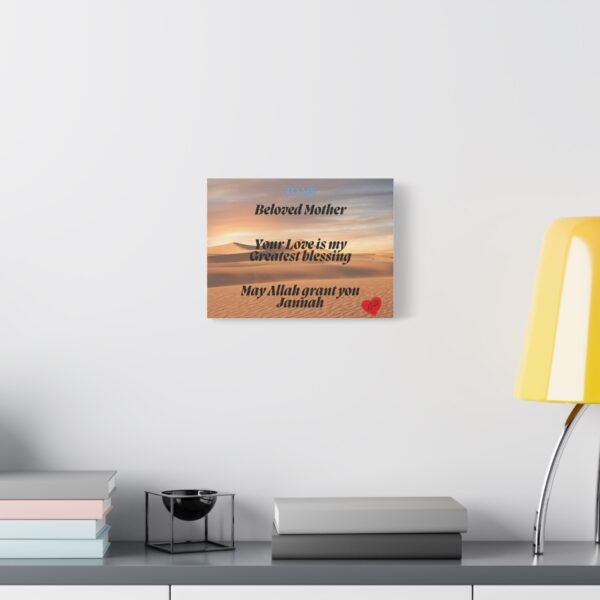 Matte Canvas, Stretched, 1.25" 'Beloved Mother' - Image 3